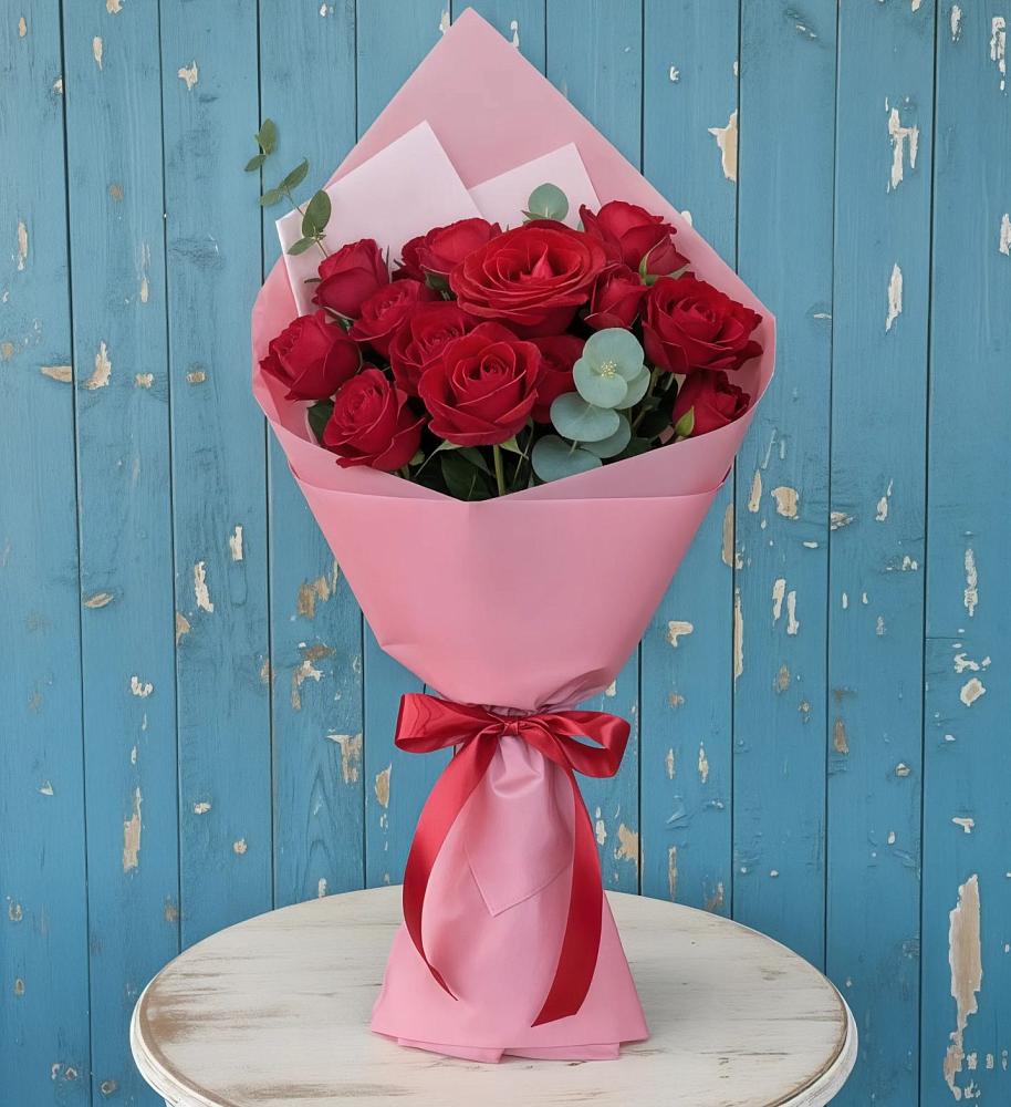 Букет цветов из: Розы в Рудничном Кемеровской области