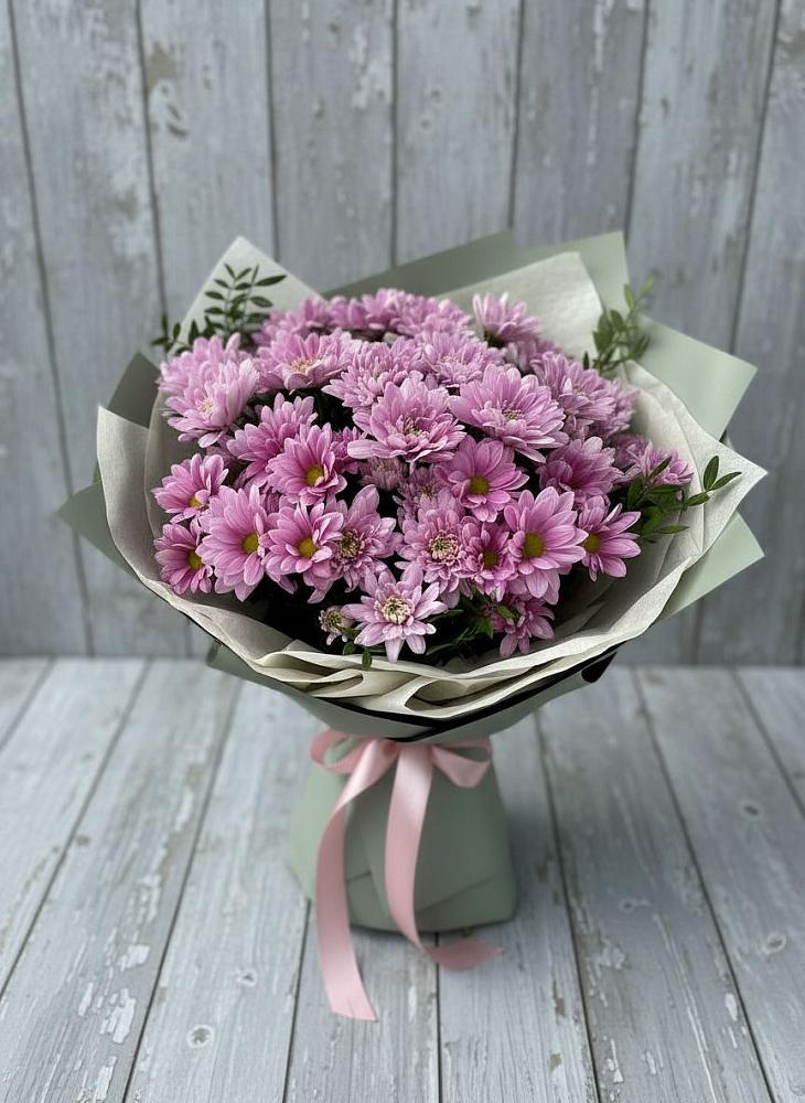 Букет цветов из: Хризантемы в Рудничном Кемеровской области