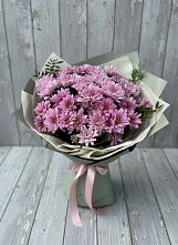 Букет цветов из:  Хризантемы #REPLACE_PRED# Рудничном Кемеровской области