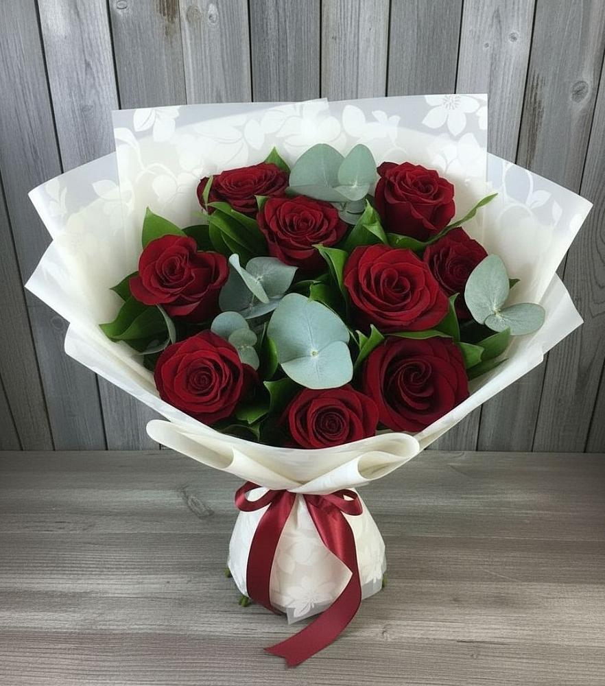 Букет цветов из: Розы в Рудничном Кемеровской области