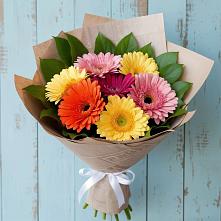 Букет цветов из:  Герберы #REPLACE_PRED# Рудничном Кемеровской области