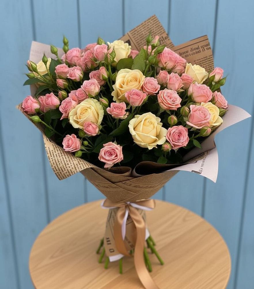 Букет цветов из: Розы в Рудничном Кемеровской области