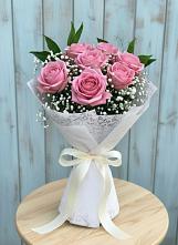 Букет цветов из:  Розы в Рудничном Кемеровской области