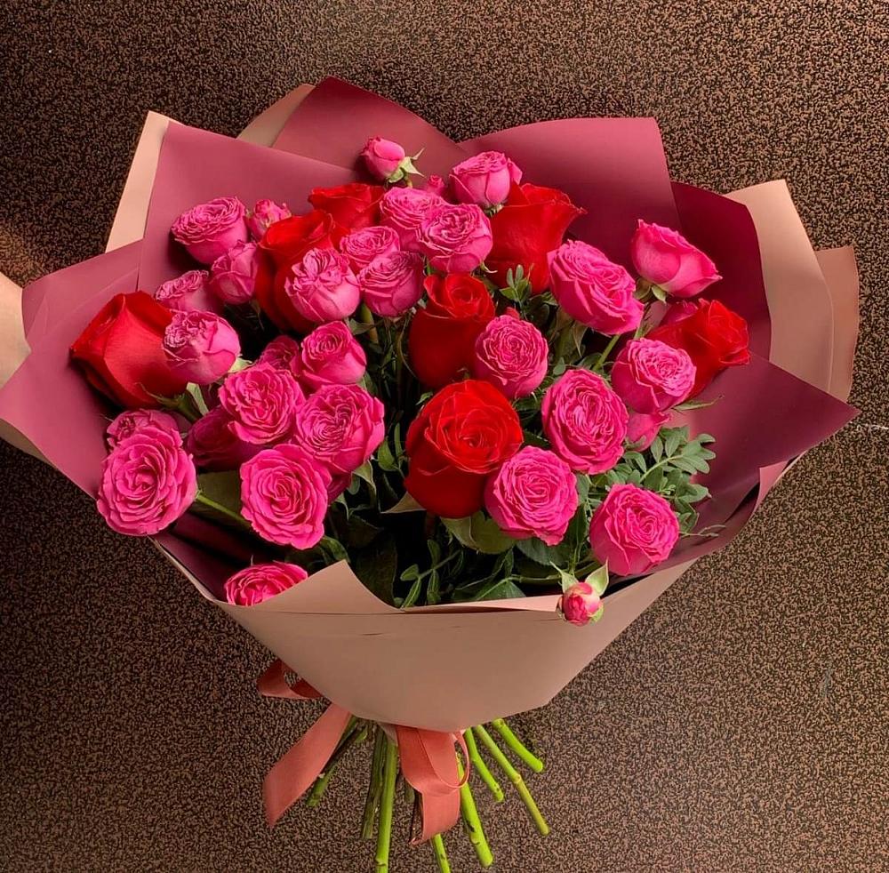 Букет В объятьях нежности в Рудничном Кемеровской области