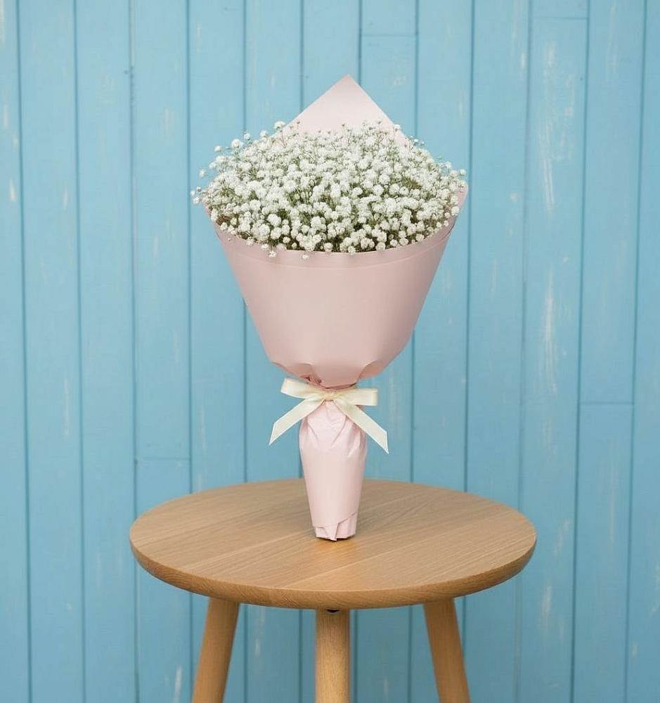 Букет цветов из: Гипсофила в Рудничном Кемеровской области