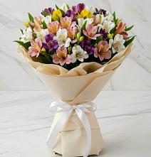 Букет цветов из:  Альстромерии в Рудничном Кемеровской области