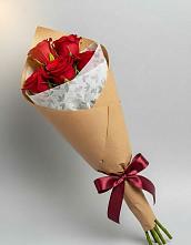 Букет цветов из:  Розы #REPLACE_PRED# Рудничном Кемеровской области