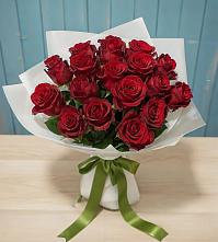 Букет Красные розы в Рудничном Кемеровской области