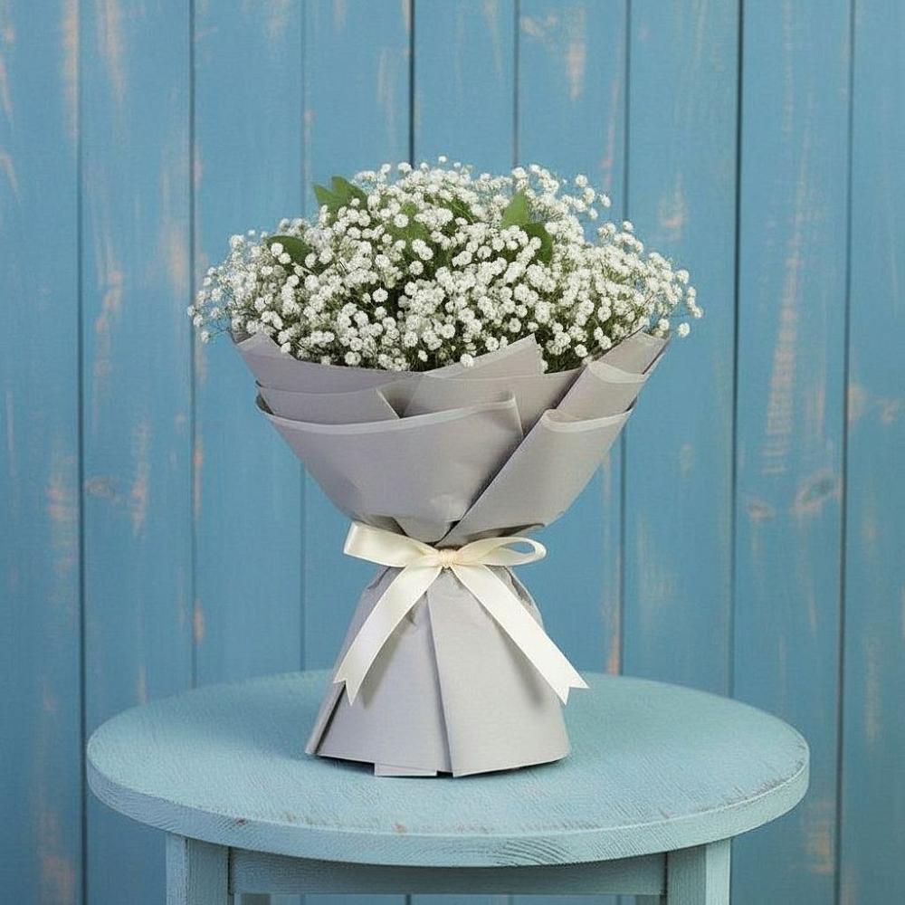 Букет цветов из: Гипсофила в Рудничном Кемеровской области