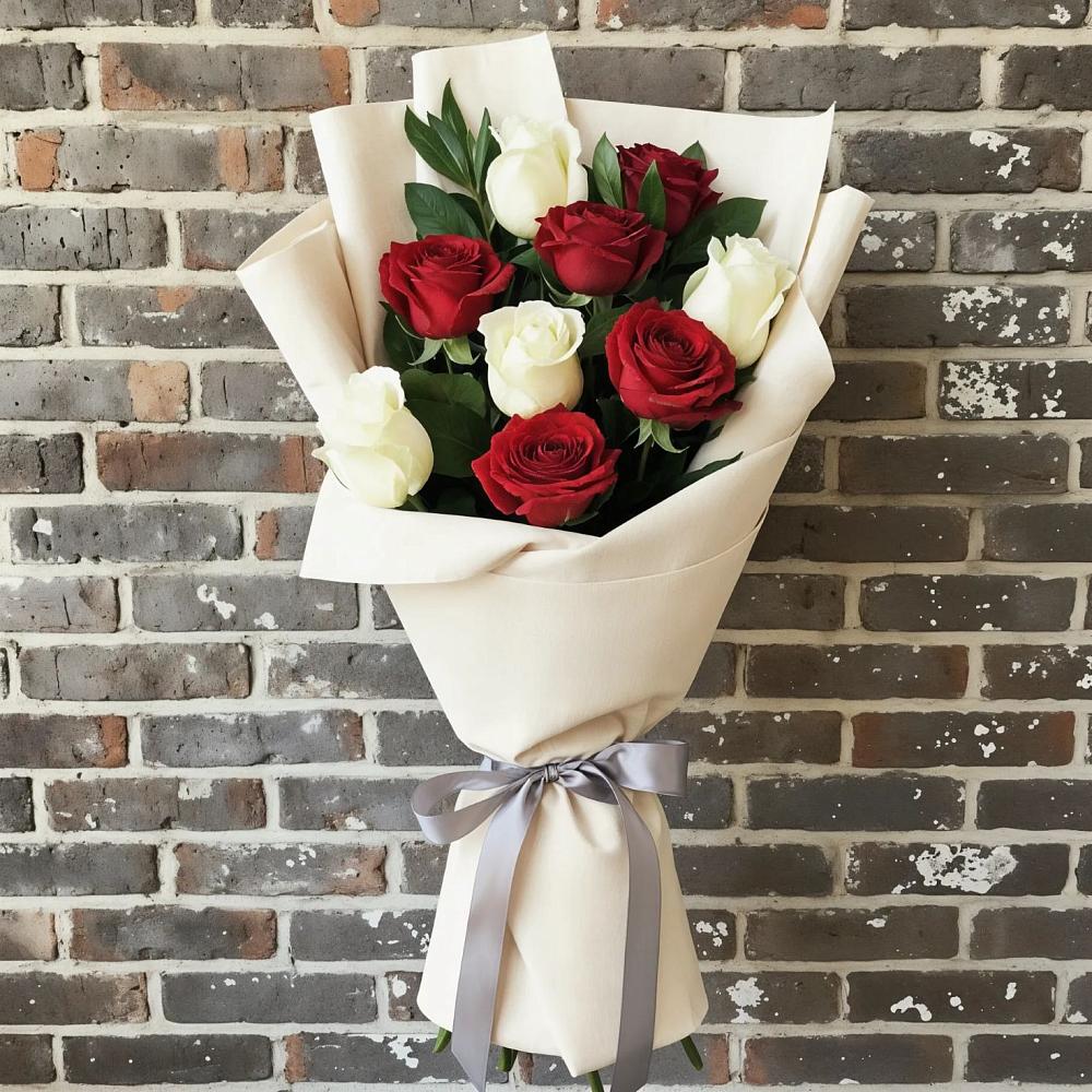 Букет цветов из: Розы в Рудничном Кемеровской области