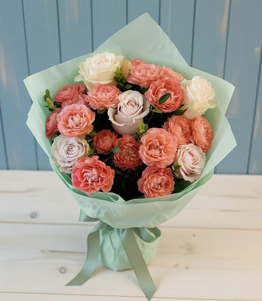 Букет цветов из: Розы в Рудничном Кемеровской области