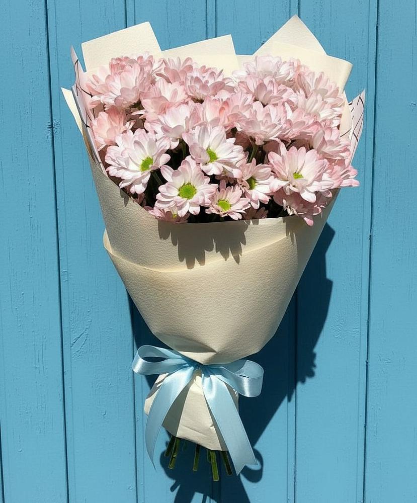 Букет цветов из: Хризантемы в Рудничном Кемеровской области