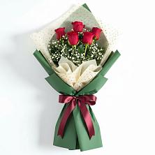 Букет цветов из:  Розы в Рудничном Кемеровской области